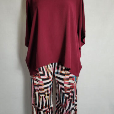 Ensemble ensemble femme grande taille chic avec chemise boheme chic et pantalon sarouel;Ensemble pantalon tunique pour mariage grande taille ensemble haut et bas femme chic