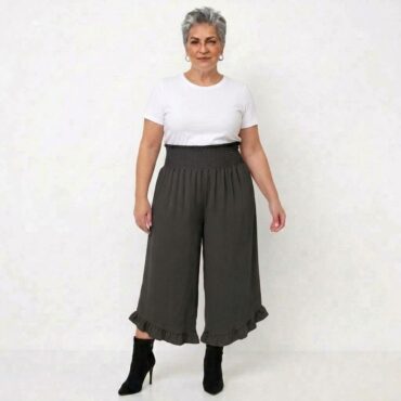 jupe culotte longue femme senior