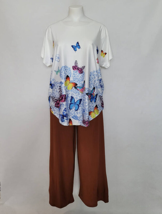  idée look pour femme ronde t shirt femme manche courte
