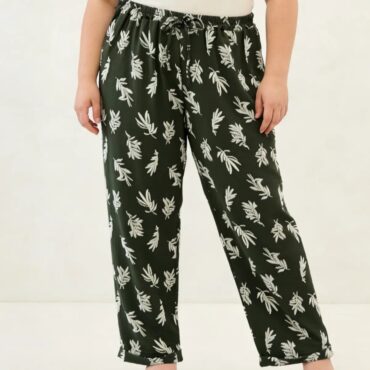 pantalon chino femme ronde inprime