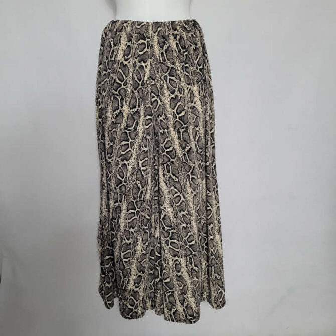 pantalon jupe culotte femme ronde animalier