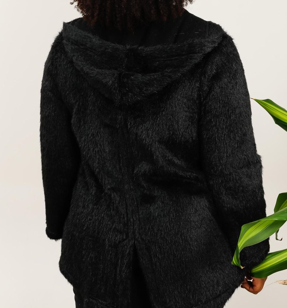 Belle veste noir femme grande taille | mode senior femme chic – Image 2