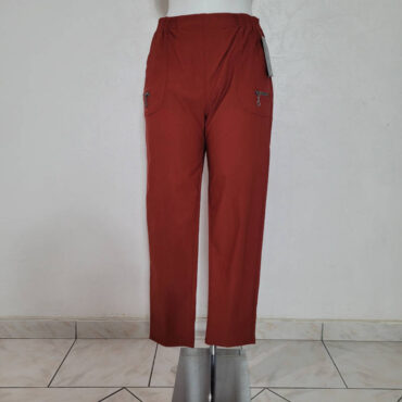 pantalon taille élastiquée personne âgée
