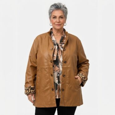 veste longue femme grande taille senior plus de 50 ans
