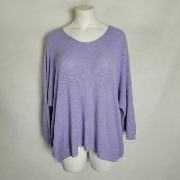 pull brillant femme manches courtes
