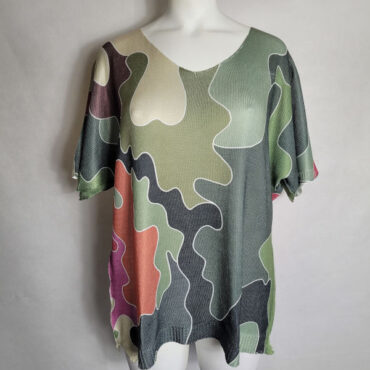 pull fin col v femme grande taille