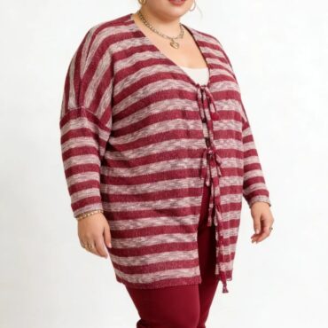 vetement femme original grande taille​ | Cardigan maille femme en grande taille