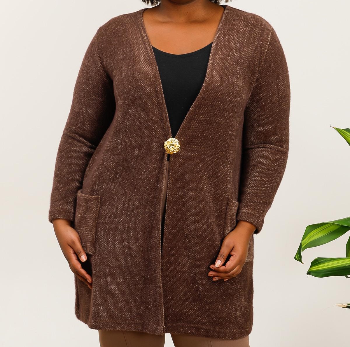 vetement femme original grande taille | Cardigan en grande taille