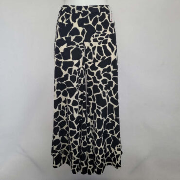 pantalon femme extra large palazzo chic animal