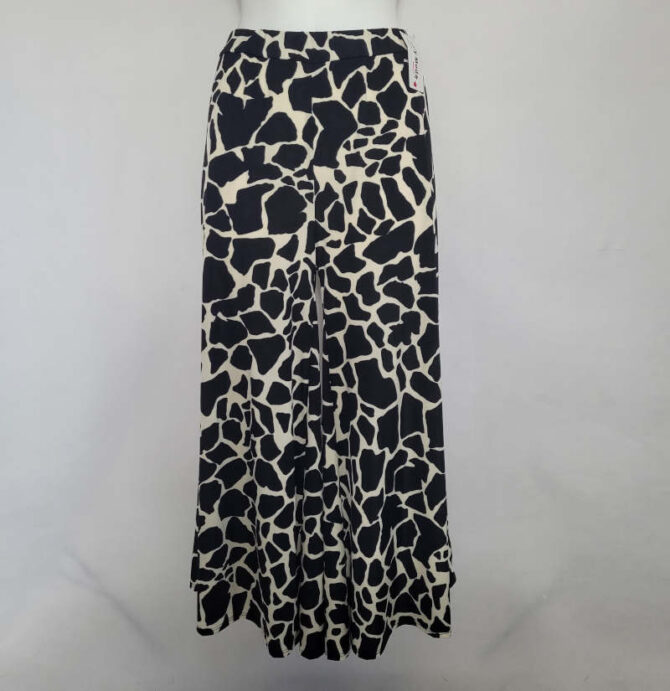 pantalon femme extra large palazzo chic animal
