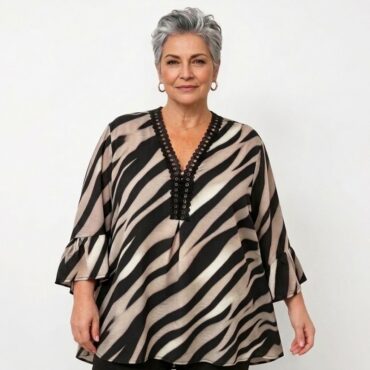 Tunique originale pour femme grande taille