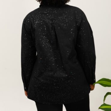 chemisier femme pour ceremonie paillette | tuniques femmes originales grandes tailles jusqu'au 58