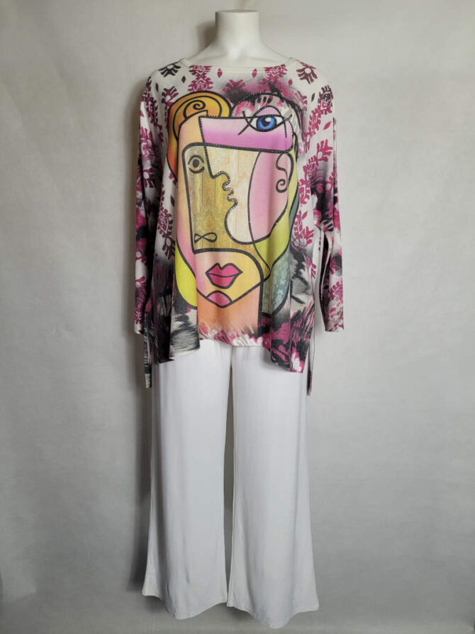 pull femme original idée look pour femme ronde