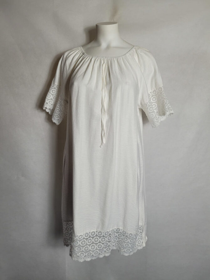 robe manche courte femme