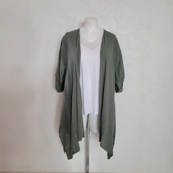 gilets longs femme grande taille​