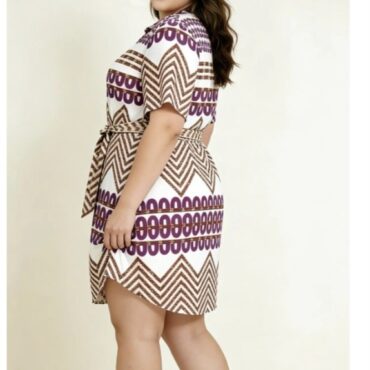 robe chemise courte femme grande taille