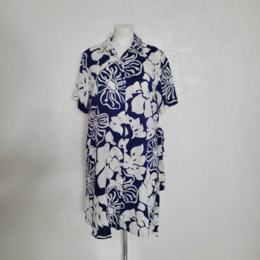 robe chemisier fluide​ grande taille femme ronde manches coure