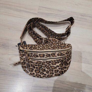 pochette​ banane leopard pour femme