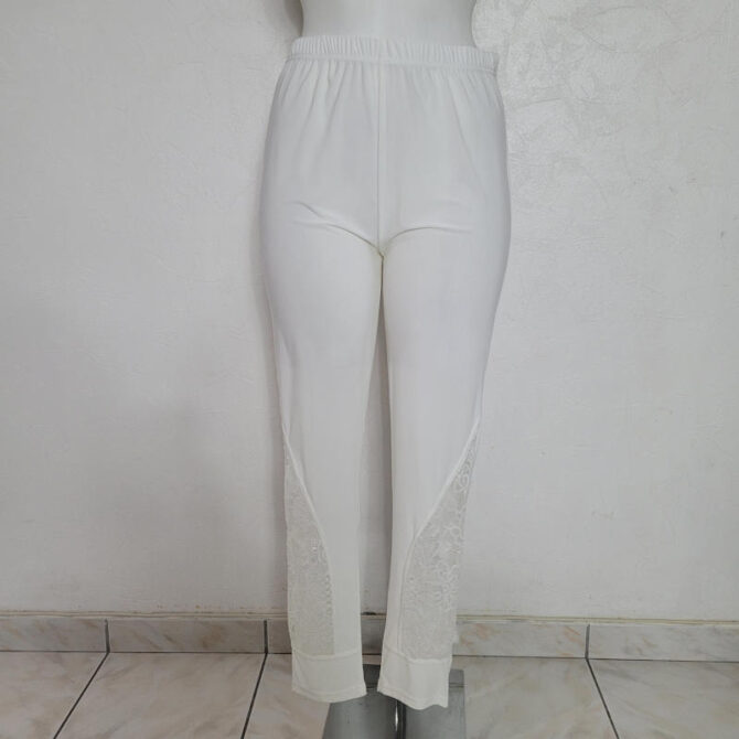 legging blanc femme – Image 3