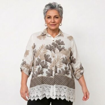 chemise gaze de coton femme