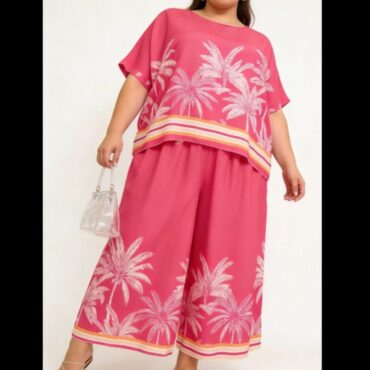 ensemble femme bapteme pour ronde coloré