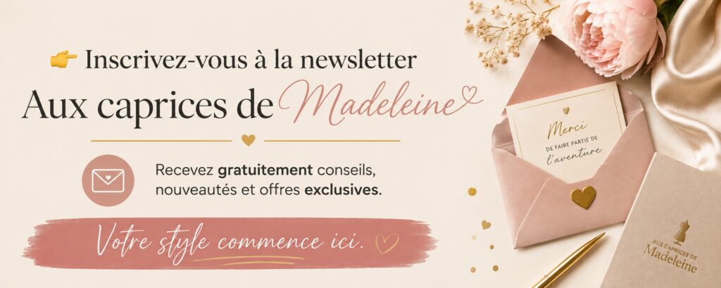 inscription newsletters caprices de madeleine